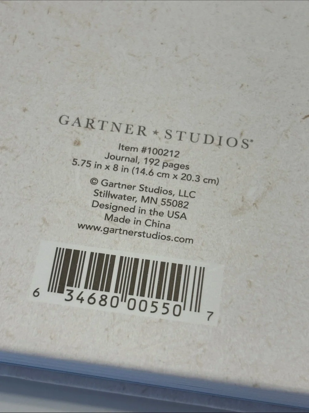 Gartner Studios Bon Voyage Travel Journal